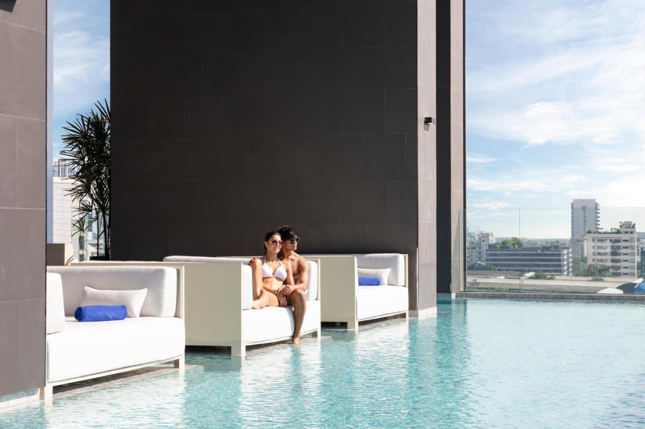 Ascott Thonglor Bangkok Hotell Exteriör bild Sky Pool