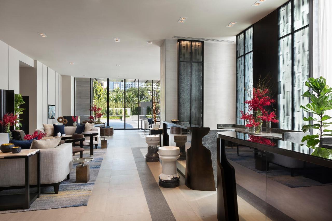 Ascott Thonglor Bangkok Hotell Exteriör bild The lobby of the hotel